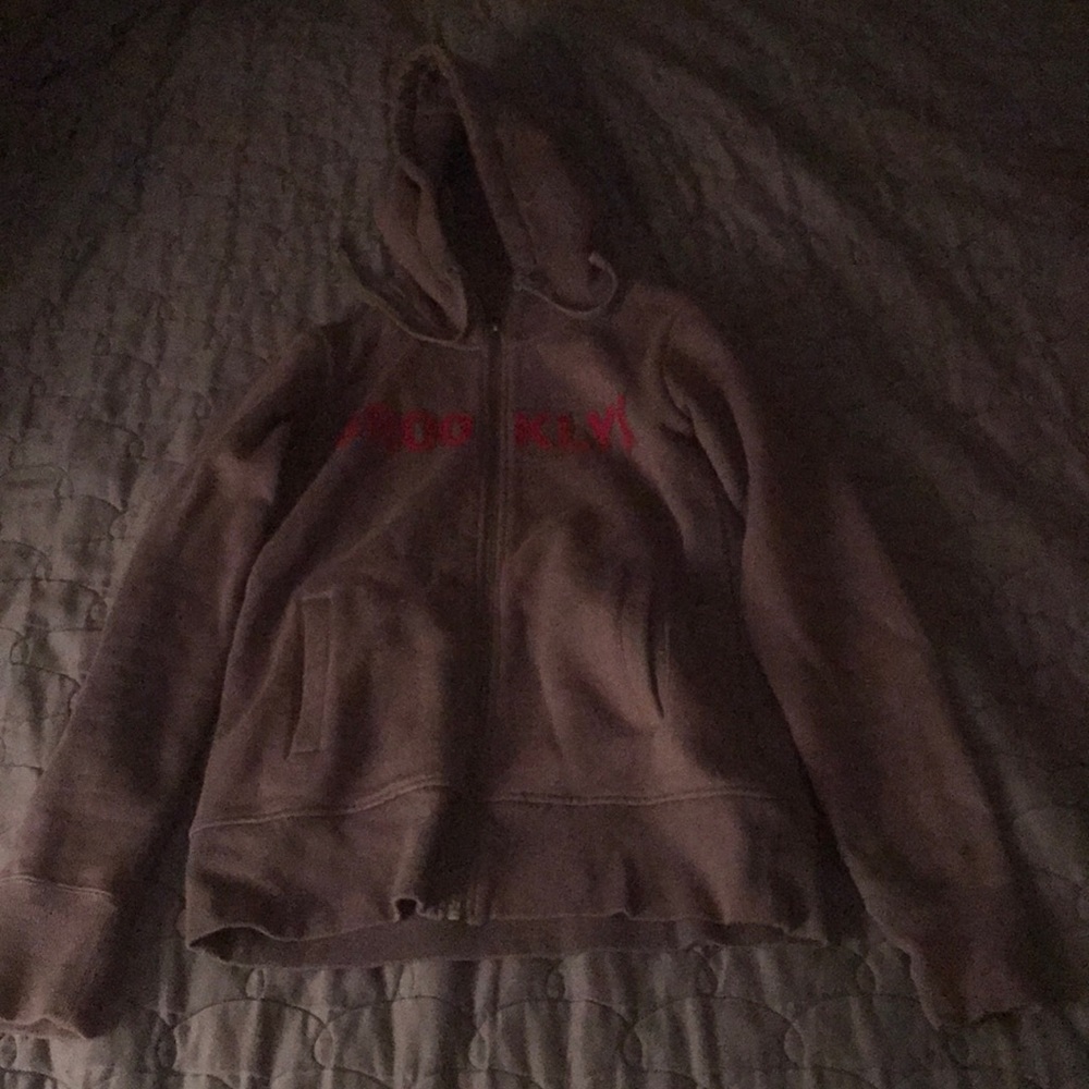Brooklyn Industries “Brooklyn” hood sweatshirt M